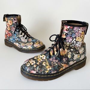 Dr. Martens | Shoes | Dr Martens Rare Vintage Sienna Miller 46 Floral |  Poshmark